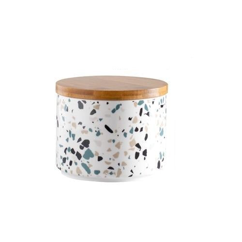 Terrazzo Storage Jars with Lid Collection