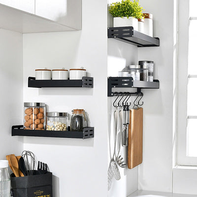 1pc Spice Rack 2/3 Tier Countertop Free-standing Storage Organizer Or  Wall-mounted Spice Rack Organizer, Bathroom Shelf Hanging Rack Seasoning  Organizer For Your Kitchen Cabinet, Pantry Or Storage Room Door