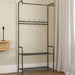 The Stella Standing Clothes Hanger Rack with Storage Shelves | Entryway Storage | Wardrobe Storage | Estilo Living