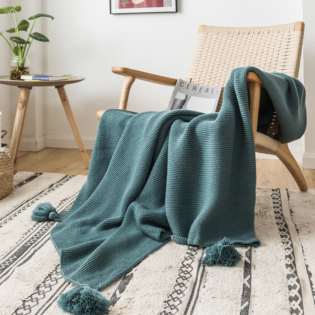 Tabitha Knitted Throw Blankets | Home Decor | Linen and Throws | Bedding | Blankets | Winter Throws | Estilo Living