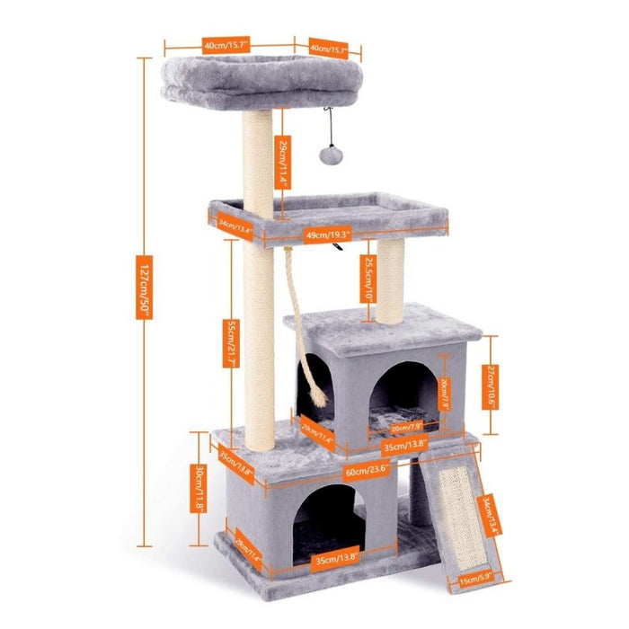 Jungle Gym Climbing Cat Tree with Scratching Posts | Cat Trees | Cat Scratching Trees | Cat Scratching Posts | Cat Toys | Cat Condos | Cat Palace | Estilo Living