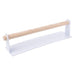 White color option of the Lindsay Towel Rack & Paper Towel Holder, from Estilo Living