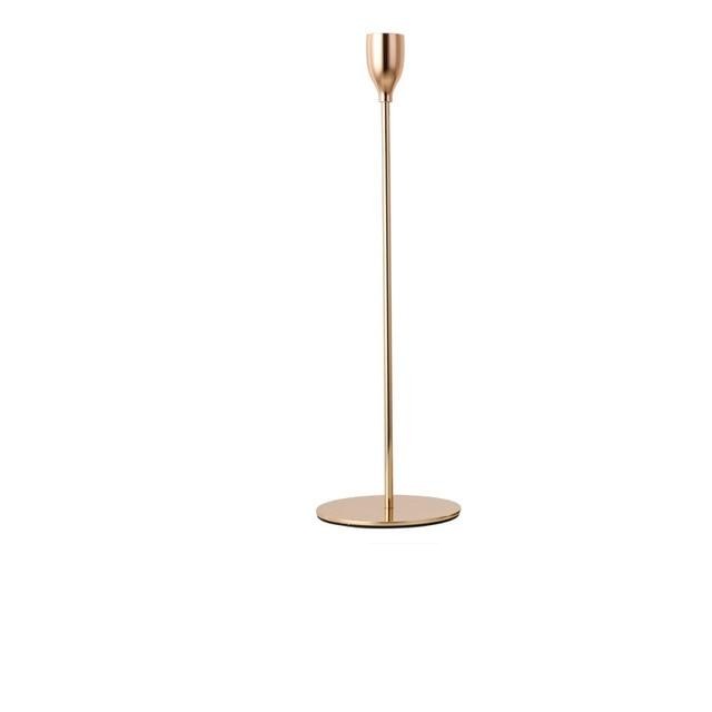 Champagne French Gold Taper Candle Holder Trio Set | Home Decor | Metal Candle Holders | Taper Candle Holders | Estilo Living