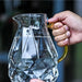 Textured Diamond Borosilicate Glass Teapot Set | Glass Teapots | Glass Teapots with Infusers | Heat Resistant Glass Teapots | Water Jugs | Beverage Jugs | Serving Jugs | Estilo Living
