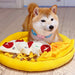 Puppy Pizza Snuffle Mat for Dogs | Play Mat For Dogs | Bored Dogs Toys | Feeding Mat for Dogs | Dog Toys | Slow Eating Mats for Dogs | Estilo Living