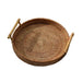 Handwoven Round Rattan Storage Trays | Decorative Trays | Display Trays | Estilo Living