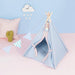 Dreamy Skies Large Pet Teepee with Plush Cat Bed Cushion | Dog Teepee | Cat Teepee | Pet Teepee | Dog Tent | Cat Tent | Pet Tent | Dog Beds | Cat Beds | Estilo Living