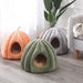 Pumpkin Cat Cave with Removable Cat Bed Cushion | Cat Beds | Pet Beds | Pet Caves | Plush Cat Beds | Estilo Living