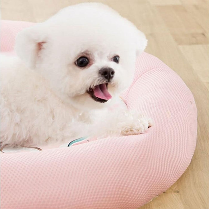 Tropical Summer Dog Cooling Bed | Pet Beds | Pet Cooling Beds | Dog Cooling Beds | Keeping Your Dog Cool In Summer | Estilo Living