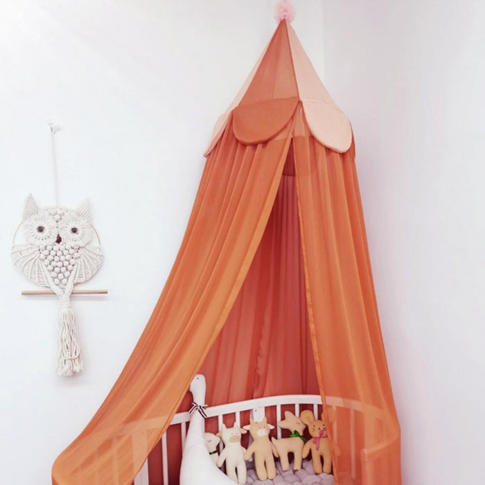Circus Chiffon Nursery Cot Cover and Kids Canopy | Nursery Canopy | Kids Bedroom Canopy | Circus Canopy | Circus Nursery | Chiffon Canopies | Cute Kids Decor | Estilo Living