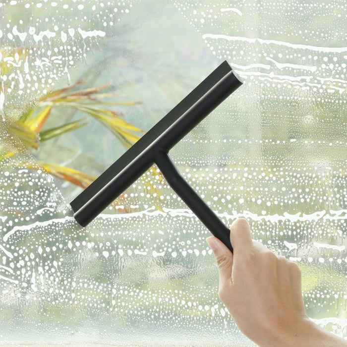 Silicone Squeegee for Shower with Storage Holder | Shower Squeegee | Glass Squeegee | Window Squeegee | Glass Scraper | Glass Wiper | Squeegee Cleaner | Window Wiper | Window Scraper | Buy Squeegee for Shower Doors Online Now at Estilo Living