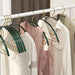 Luxe Green Aluminum Clothes Hangers | Non-slip Clothes Hangers | Coat Hangers | Luxury Wardrobe | Pant Hangers | Dress Hangers | Display Clothes Hangers | Stylish Wardrobe | Estilo Living