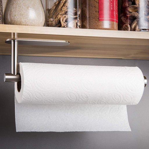 The Essential Towel Rack & Paper Towel Holder | Paper Towel Rack | Wall Mounted Paper Towel Rack | Punch Free Paper Towel Rack | Large Paper Towel Rack | Estilo Living