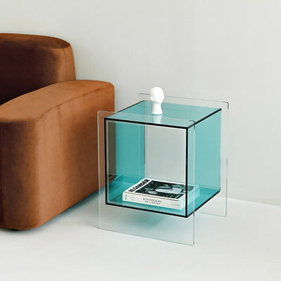 Modern Minimalist Acrylic Side Table | Acrylic Side Table | Acrylic Table | Acrylic Coffee Table | Side Table in Living Room | Home Furniture | Side Table Small | Living Room Furniture | Side Table Living Room | Bedside Table | Bedroom Nightstand | Side Table for Bedroom | Acrylic Coffee Table Square | Side Table Bed | Buy Side Table Storage Online Now at Estilo Living