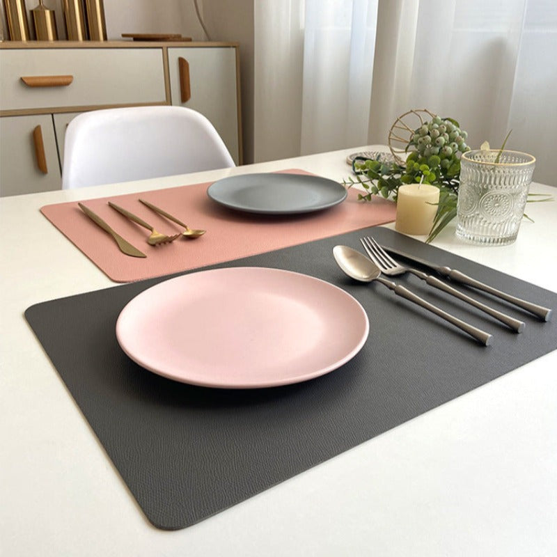 Faux Leather Placemats & Chargers