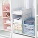 Stackable Wardrobe Organizer Drawers | Wardrobe Partition | Wardrobe Storage Baskets | Clothes Storage Organizer | Plastic Shelves for Wardrobe | Estilo Living