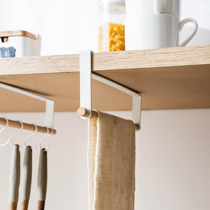 Shelf Hanger Rack with Hooks - Buy Shelf Storage | Hanging Racks | Kitchen Countertop Storage from Estilo Living