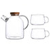 Scandinavian Glass Teapot Set-Kitchen-Estilo Living-Set B-Estilo Living