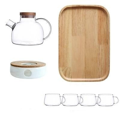 Scandinavian Glass Teapot Set-Kitchen-Estilo Living-Set C-Estilo Living