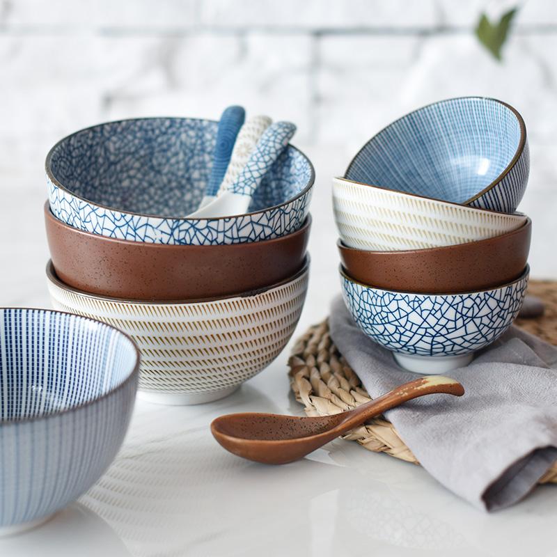 Traditional Japanese Ceramic Dinnerware Collection | Ceramic Dinnerware Set | Ceramic Dinner Set | Porcelain Dinnerware Set | Japanese Dinnerware Set | Ramen Bowl Set | Japanese Noodle Bowl | Buy Online Now at Estilo Living